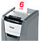 Destructeur de documents Rexel Optimum AutoFeed+ 100M P5, entièrement automatique, coupe micro 2 x 15 mm, 34 l, capacité de coupe 100 feuilles, noir