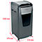 Destructeur de documents Rexel Optimum AutoFeed+ 600X P4, entièrement automatique, coupe croisée 4 x 36 mm, 110 l, capacité de coupe 600 feuilles, avec rouleaux, noir