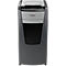 Destructeur de documents Rexel Optimum AutoFeed+ 750M P5, entièrement automatique, coupe micro 2 x 15 mm, 140 l, capacité de coupe 750 feuilles, avec rouleaux, noir