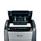Destructeur de documents Rexel Optimum AutoFeed+ 750X P4, entièrement automatique, coupe croisée 4 x 30 mm, 140 l, capacité de coupe 750 feuilles, avec roulettes, noir