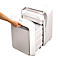 Destructeur Fellowes® Microshred LX 211, coupe micro-particules 2 x 12 mm, P-5, 23 l, capacité de coupe 15 feuilles, avec rouleaux, blanc