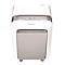 Destructeur Fellowes® Microshred LX 211, coupe micro-particules 2 x 12 mm, P-5, 23 l, capacité de coupe 15 feuilles, avec rouleaux, blanc
