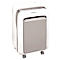 Destructeur Fellowes® Microshred LX 211, coupe micro-particules 2 x 12 mm, P-5, 23 l, capacité de coupe 15 feuilles, avec rouleaux, blanc