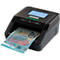 Détecteur de billets ratiotec Smart Protect Plus, standard BCE, IR/MG/MT/SD, 3 devises, écran LCD &amp; signal d'avertissement, fonction de comptage, USB/microSD, noir