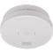 Détecteur de fumée brennenstuhl® RM L 3100, rond, EN 14604, volume sonore 85 dB, pile de 10 ans et matériel de fixation inclus, Ø 100 mm, plastique, blanc