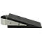 Deurstopper, wigvormig, antislip, met handgreep, L 120 x B 50 x H 30 mm, roestvrij staal &amp; kunststof, zwart-zilver