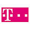 Magenta-farbenes Firmenlogo der Deutschen Telekom mit einem weißen Buchstaben T und drei Quadraten.