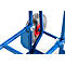 Diable de transport de chaises avec pneus gonflables