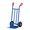 Diable en tubes d’acier avec grande bavette, air, 15 kg