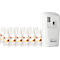 Diffuseur de parfum Rubbermaid Microburst-3000, avec 12 recharges, Expressions, jusqu'à 90 jours, programmable, L 187 x l 101 mm x H 82 mm, blanc