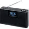 Digitale radio Soundmaster® DAB700SW, DAB+/UKW, Bluetooth/USB/Micro-SD, 3 geheugentoetsen &amp; elk 30 voorkeuzezenders, 2 x 6 W, hoofdtelefoonaansluiting, zwart
