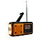 Digitalradio Soundmaster DAB1120R, DAB+/UKW-PLL, Li-Ion-Akku, Solarpanel/Dynamo, LED-Leuchte, B 153 x T 55 x H 75 mm, orange