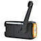 Digitalradio Soundmaster DAB1120R, DAB+/UKW-PLL, Li-Ion-Akku, Solarpanel/Dynamo, LED-Leuchte, B 153 x T 55 x H 75 mm, orange