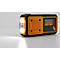Digitalradio Soundmaster DAB1120R, DAB+/UKW-PLL, Li-Ion-Akku, Solarpanel/Dynamo, LED-Leuchte, B 153 x T 55 x H 75 mm, orange