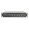 Un commutateur Gigabit Digitus noir, avec 8 ports, numérotés de 1 à 8.