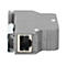 DIGITUS DN-95421 - PoE-Überspannungsschutz (DIN-Schienenmontage möglich) - Ausgangsanschlüsse: 1 - Grau