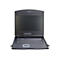 Digitus Professional DS-72211-1GE - KVM-Konsole mit KVM-Switch - 1 Anschlüsse - Deutsch - 48.3 cm (19') - Rack