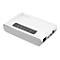 Un appareil blanc rectangulaire avec bord gris, logo DIGITUS et indicateurs: COM1, COM2, ACT, Link et Power.