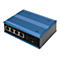 DIGITUS - Switch - industriell - unmanaged - 4 x 10/100 (PoE+) + 1 x Fast Ethernet SFP (Uplink) - an DIN-Schiene montierbar