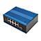 DIGITUS - Switch - industriell - unmanaged - 8 x 10/100 + 1 x Fast Ethernet SFP (Uplink) - an DIN-Schiene montierbar