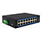 DIGITUS - Switch - unmanaged - 16 x 10/100/1000 - Desktop - Gleichstrom