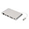 Digitus Universal - Dockingstation - USB-C - VGA, HDMI, Mini DP - GigE
