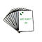 Displaypaneel Tarifold Easy Load Pro, DIN A4, 10 st., hoekvergrendeling, metalen draaipunt, zwart