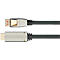 DisplayPort 1.4 Kabel Good Connections Python® Serie, bis 4K, Vollmetallstecker & Nylongeflecht, Länge 1 m, schwarz