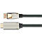 DisplayPort 1.4 Kabel Good Connections Python® Serie, bis 4K, Vollmetallstecker & Nylongeflecht, Länge 2 m, schwarz