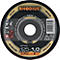 Disque à tronçonner XT70 D125x1mm droit.INOX perçage 22,23mm RHODIUS
