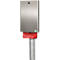 Distributeur à sachets pour excréments canins - L 265 x H 430 mm - verrouillable - inox
