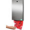 Distributeur à sachets pour excréments canins, verrouillable, inox