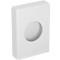 Distributeur d'essuie-mains Hygiene Box Deiss, plastique, capacité de remplissage 25 feuilles, L 100 x P 27,5 x H 139,5 mm, blanc