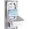 Distributeur de masques/serviettes pour le poste d'hygiène modulaire Basic, fenêtre d'inspection, avec adaptateur, L 280 x P 135 x H 365 mm