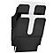 Distributeur de prospectus Flexiplus 2 DURABLE, 2 distributeurs, A4, portrait, noir
