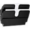 Distributeur de prospectus Flexiplus DURABLE - 2 compartiments A4 - paysage - noir