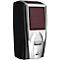 Distributeur de savon et de désinfectant Rubbermaid LumeCel, AutoFoam, 1100 ml, alimenté par la lumière, automatique &amp; sans contact, pour mur/support, chromé/noir