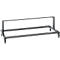 Distributeur sous table Packpool, pour largeur de table 1750 mm, largeur de rouleau 1180 mm, acier, anthracite