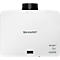 DLP-projector Sharp P721Q, 4K UHD 3840 x 2160, 7200 ANSI lumen, 1,6x zoom, HDMI/USB/LAN, tot 20000 h, wit