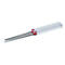 DMT Diamantfeile DiaFold, flach, fein 25 µ, trocken & mit Wasser verwendbar, Klappgriffe, L 113 x B 19-6 mm, grau