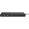 Docking station Kensington SD4842P USB-C Triple Video, 100 W, 4K, 1080 px, voor maximaal 3 monitoren, DisplayPort/HDMI/USB/LAN/Audio, PCR, zwart