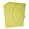 Documentenmap TARIFOLD Smartfolder, formaat A4, voor max. 80 vel, karton, geel, 6 stuks