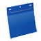 Documententassen met draadbeugel, B 210 x H 148 mm (A5 liggend), 50 st., blauw