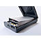 Documentenvakken voor bureau-rugzak/kantoorboxen serie Sigel Move It, 4-vaks structuur, L 245 x B 340 mm, polyester, grijs