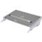 Dokumentenhalter BakkerElkhuizen FlexDesk 640CR, ergonomisch, höhenverstellbar, inkl. ComfortRead, Acryl, transparent-hellgrau