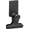 Dokumentenklemme WFI, magnetisch, bis 7,5 kg, L 52 x B 32 x H 6 mm, Stahl, schwarz, 2 Stück