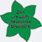 Grünes, sternförmiges Logo mit Text: Der umweltbewusste UNIPACK.