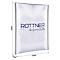 Dokumententasche Rottner Fire Proof Bag, A4, feuer- & spritzwasserfest, Reiss- & Klettverschluss, Kunststoff/Alu
