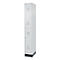 Doppelstöckiger Feuerwehrspind C+P Flexo White, 1 Abteil mit 2 Fächern, Sockel, B 300 x T 500 x H 1950 mm, RAL 7035 Lichtgrau/RAL 7016 Anthrazitgrau