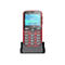 DORO 1880 - 4G Feature Phone / Interner Speicher 17 MB - microSD slot - 320 x 240 Pixel - rear camera 0,3 MP - Rot